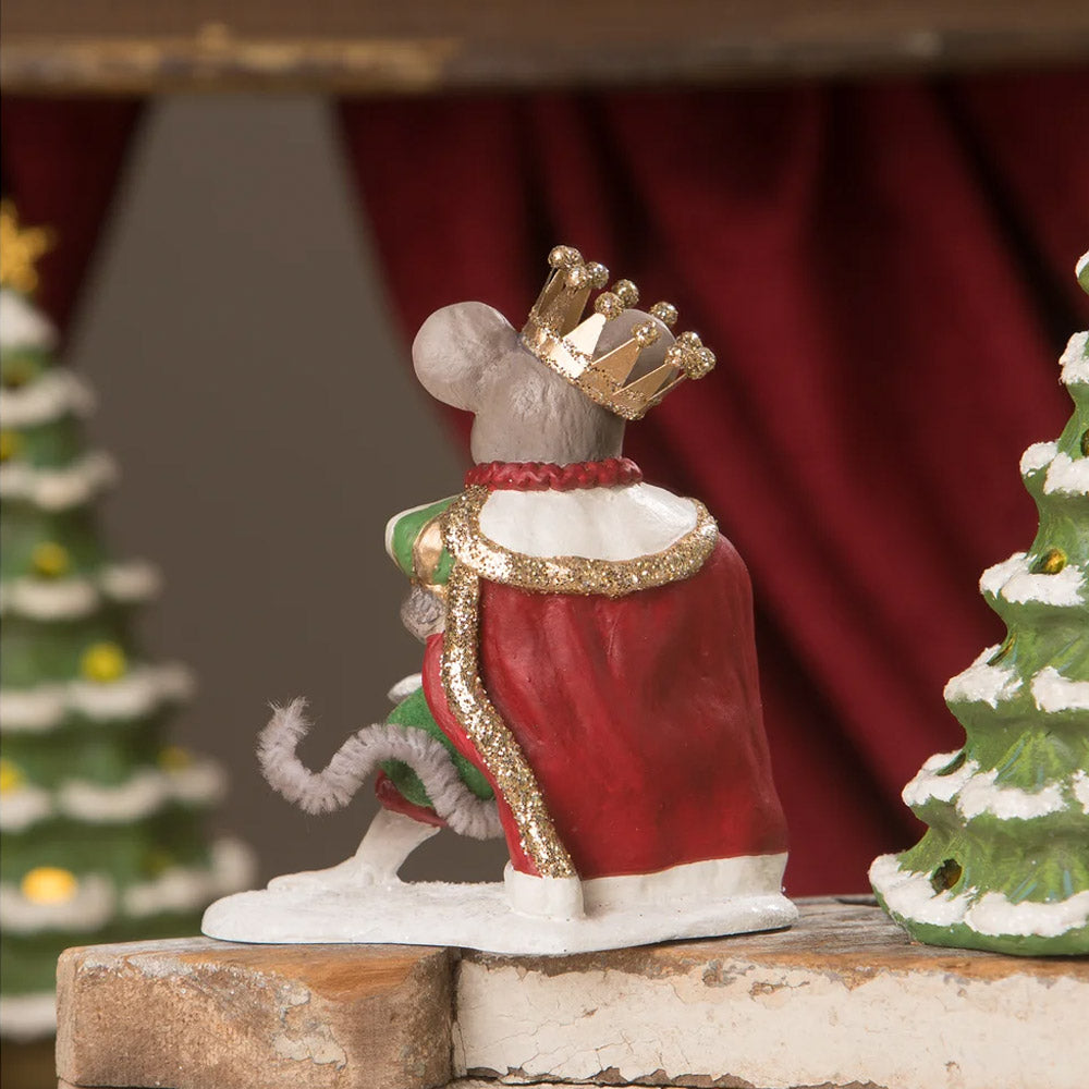 The Mouse King Christmas Figurine and Collectible by Bethany Lowe back style
