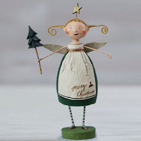 Evergreen Angel Christmas Figurine and Collectible by Lori Mitchell
