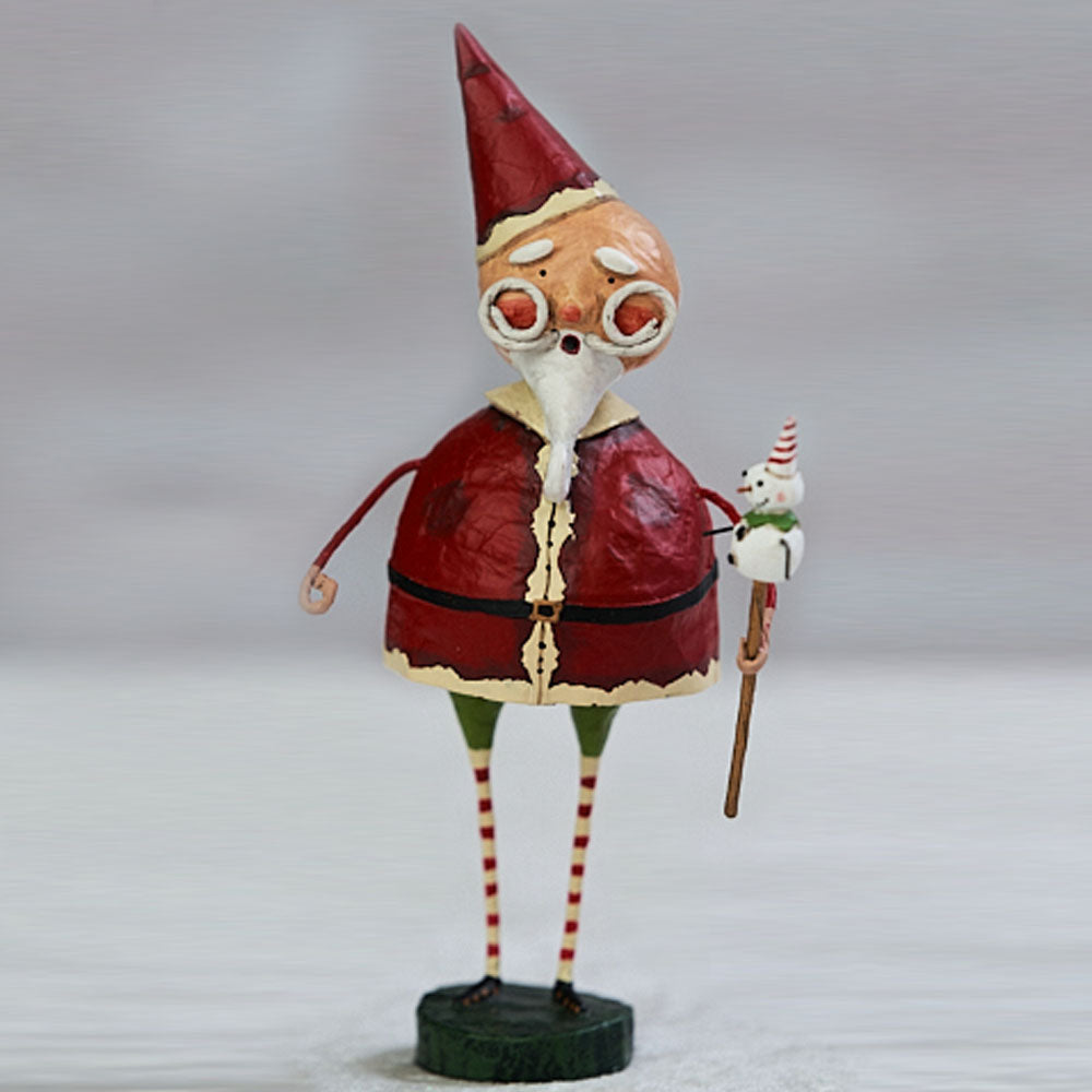 Mr. Kringle Christmas Figurine and Collectible by Lori Mitchell front