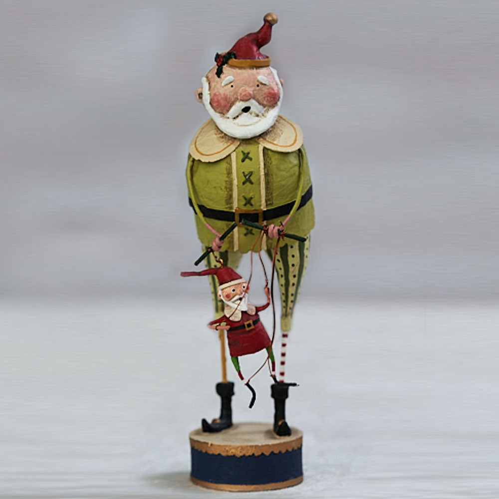 The Toymaker Christmas Figurine and Collectible by Lori Mitchell front