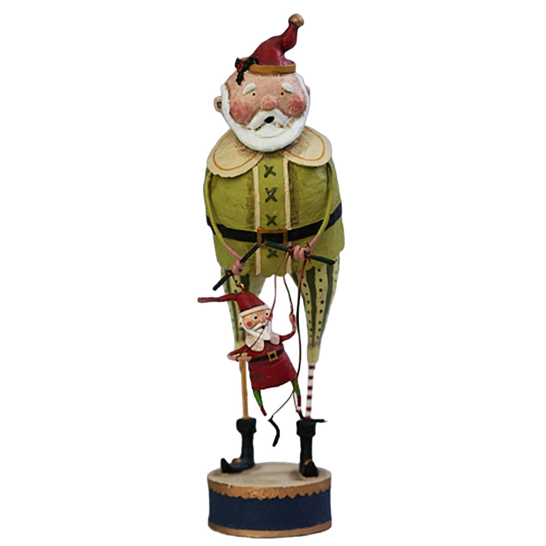 The Toymaker Christmas Figurine and Collectible by Lori Mitchell front