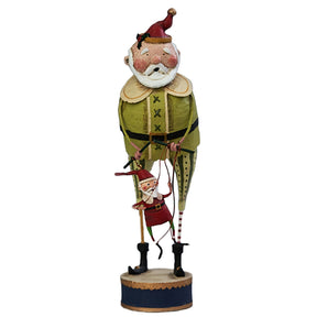 The Toymaker Christmas Figurine and Collectible by Lori Mitchell front
