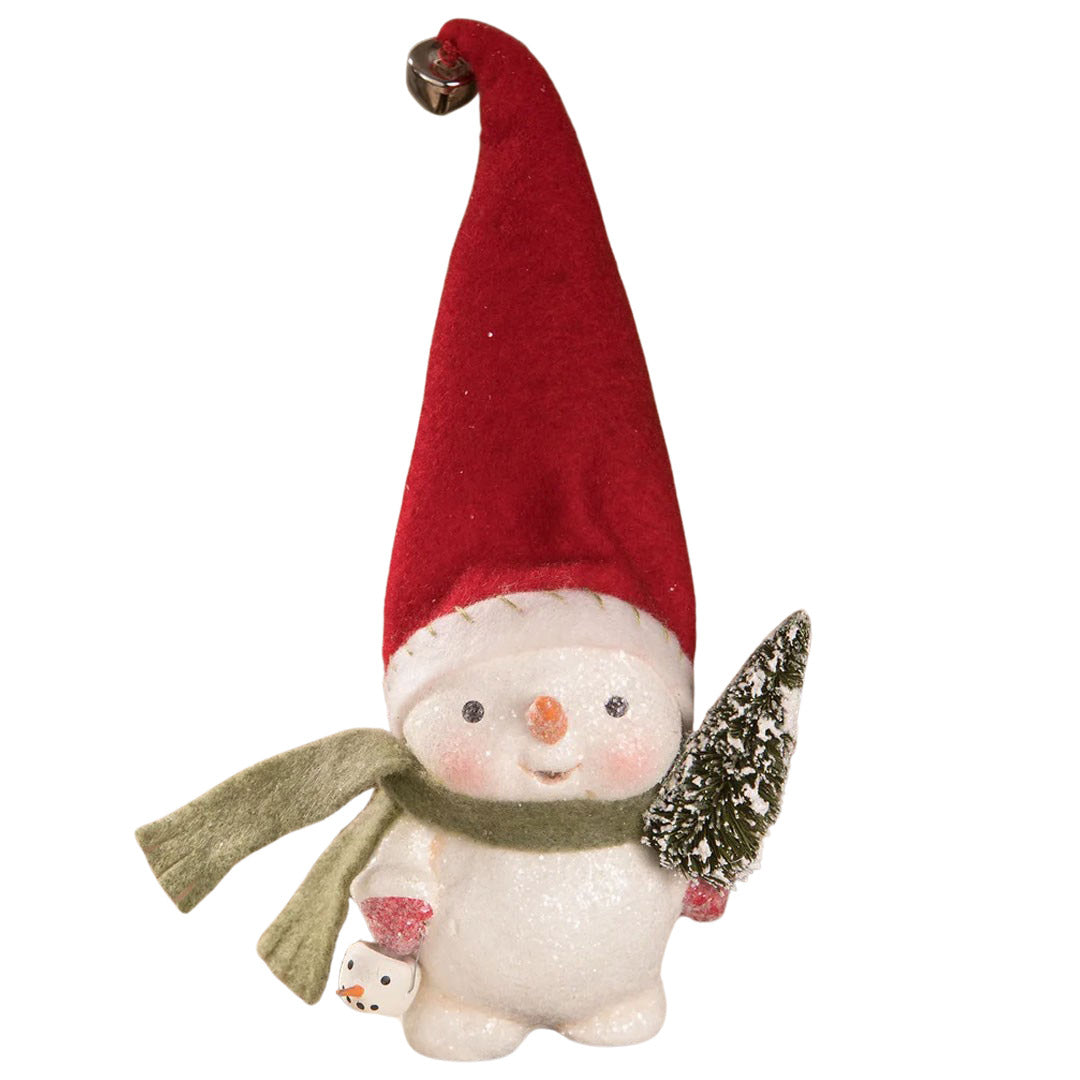 Stocking Cap Snowman Ornament - Thumbnail 3