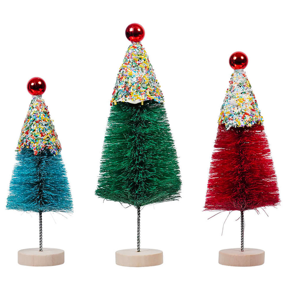 Bethany Lowe Designs Christmas Cupcake Trees by Bethany Lowe Set of 3