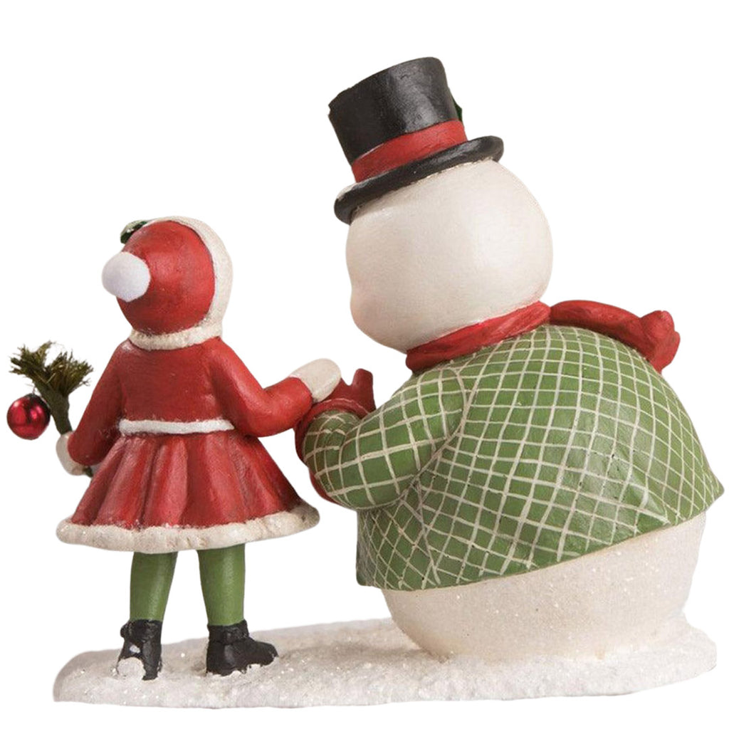 Hello Old Friend Christmas Figurine by Bethany Lowe back