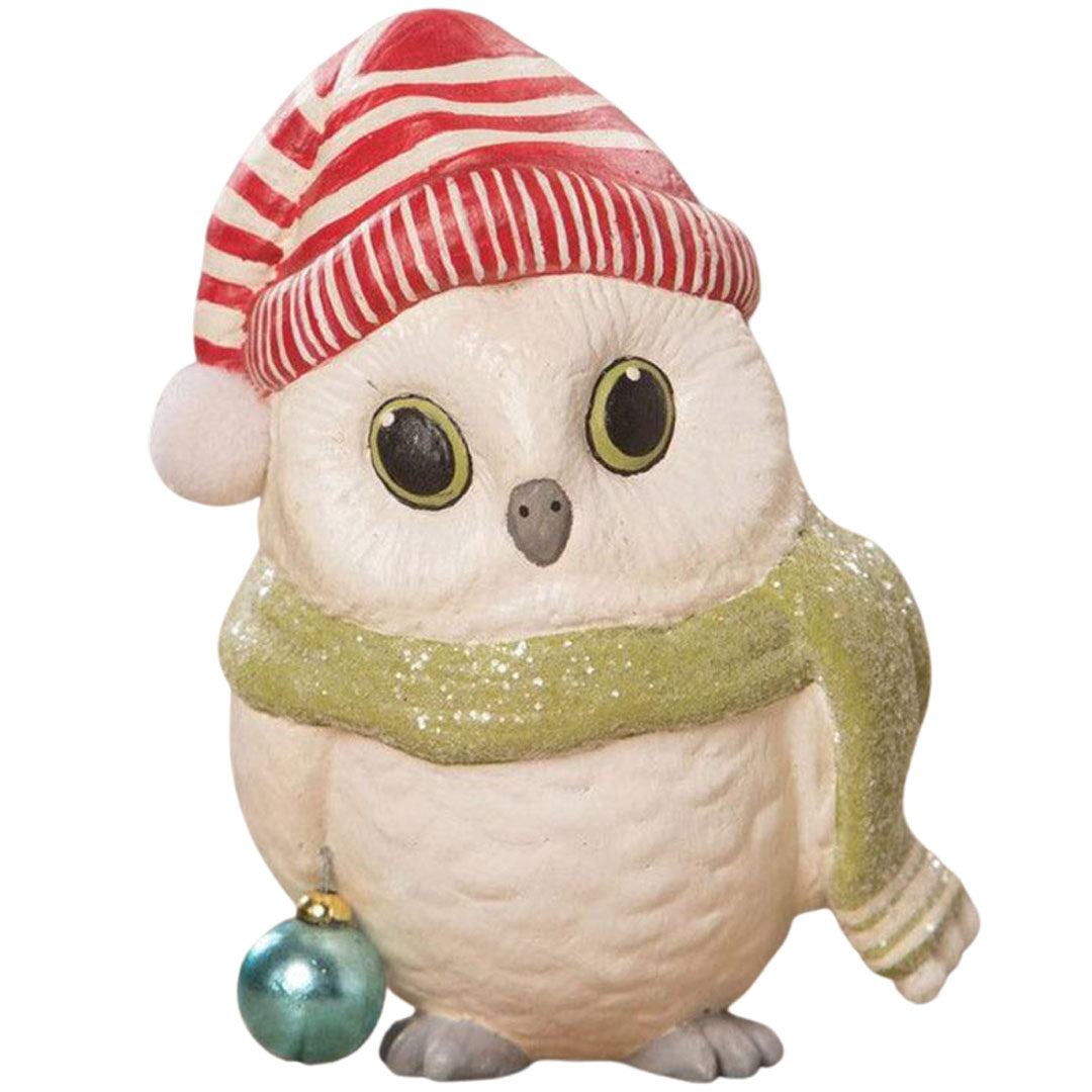 Owl Be Home for Christmas Figurine