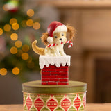 Bethany Lowe Christmas Puppy on Box front