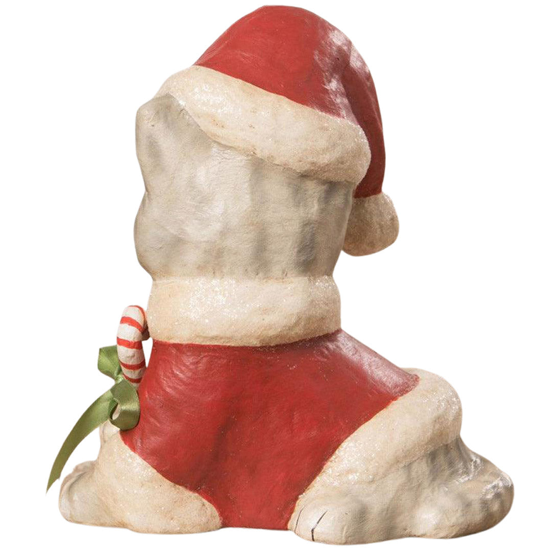 Santa Kitty by Bethany Lowe Designs back
