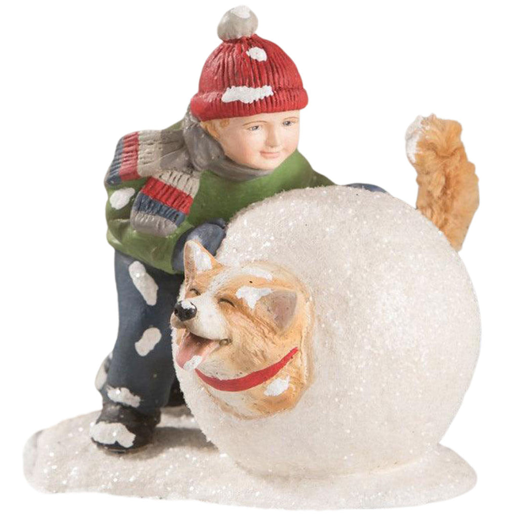 Let's Go, Buddy Christmas Figurine by Bethany Lowe