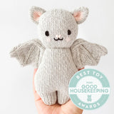 Cuddle Kind Baby Bat Grey lifestyle