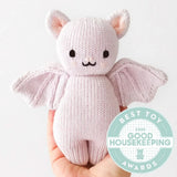 Cuddle Kind Baby Bat Lavender lifestyle
