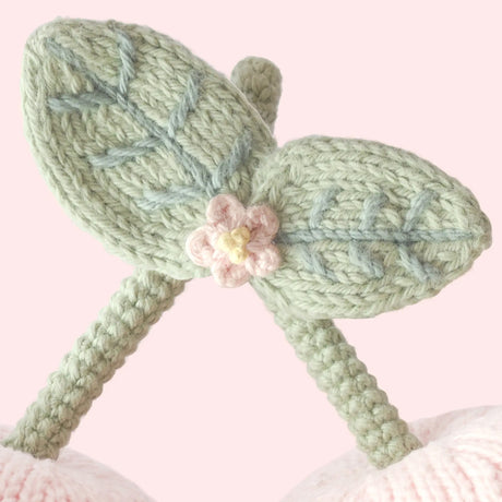 Cuddle Decor Cuddle Kind Baby Cherries Blush close up