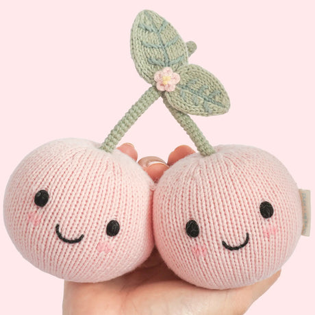 Cuddle Decor Cuddle Kind Baby Cherries Blush lifestyle