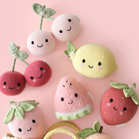 Cuddle Decor Cuddle Kind Baby Cherries Blush set