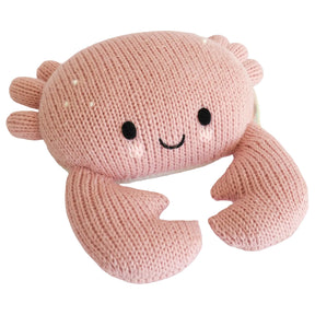 Cuddle Decor Cuddle Kind Baby Crab Blush front
