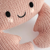 Cuddle Decor Cuddle Kind Baby Crab Blush close up