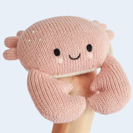 Cuddle Decor Cuddle Kind Baby Crab Blush front