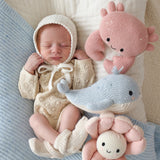 Cuddle Decor Cuddle Kind Baby Crab Blush lifestyle