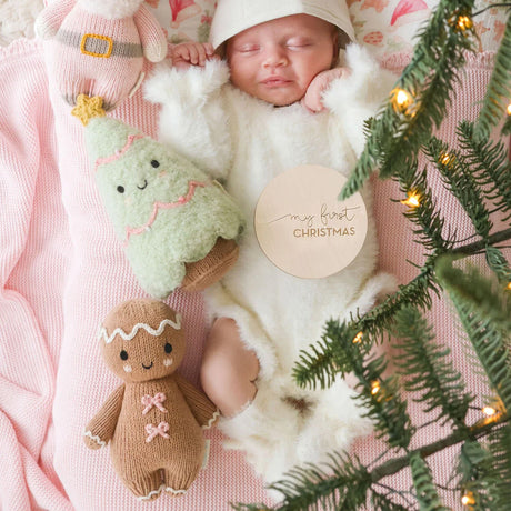 Cuddle Kind Baby Gingerbread Candy Swirl lifestyle
