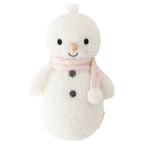 Cuddle Kind Baby Snowman Candy Fleck front