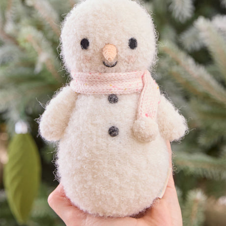 Cuddle Kind Baby Snowman Candy Fleck lifestyle