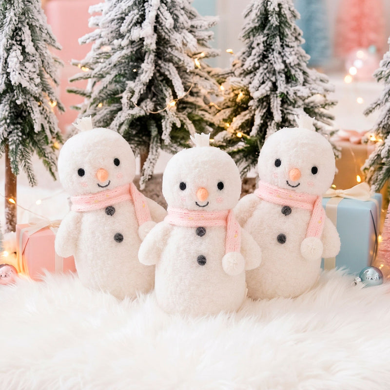Cuddle Decor Baby Snowman Candy Fleck by Cuddle+Kind set