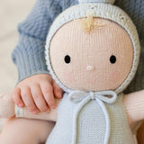 Cuddle Decor Cuddle Kind My First Baby Bluebell 14" front lifestyle