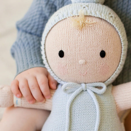 Cuddle Decor Cuddle Kind My First Baby Bluebell 14" front lifestyle