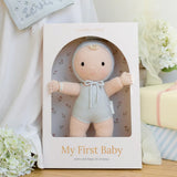 Cuddle Decor Cuddle Kind My First Baby Bluebell 14" front lifestyle