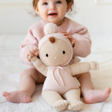Cuddle Decor Cuddle Kind My First Baby Blush 14" front lifestyle