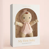 Cuddle Decor Cuddle Kind My First Baby Blush 14" front lifestyle