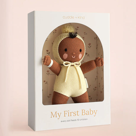 Cuddle Decor Cuddle Kind My First Baby Buttercup 14" front lifestyle