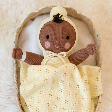 Cuddle Decor Cuddle Kind My First Baby Buttercup 14" front lifestyle
