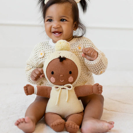 Cuddle Decor Cuddle Kind My First Baby Buttercup 14" front lifestyle