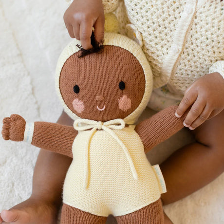 Cuddle Decor Cuddle Kind My First Baby Buttercup 14" front lifestyle