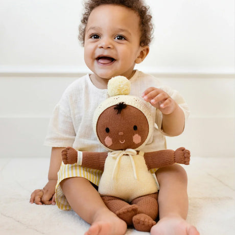 Cuddle Decor Cuddle Kind My First Baby Buttercup 14" front lifestyle
