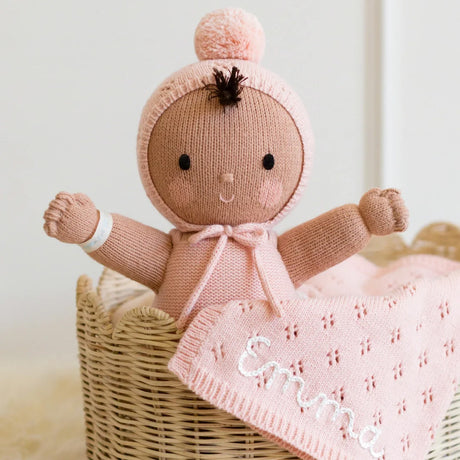 Cuddle Decor Cuddle Kind My First Baby Peach 14" front lifestyle
