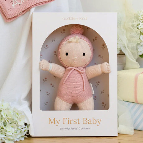 Cuddle Decor Cuddle Kind My First Baby Berry Rose lifestyle