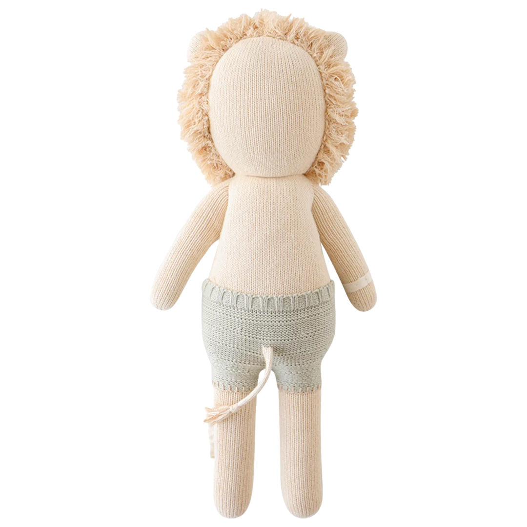 Cuddle Decor Cuddle and Kind Sawyer the Lion back