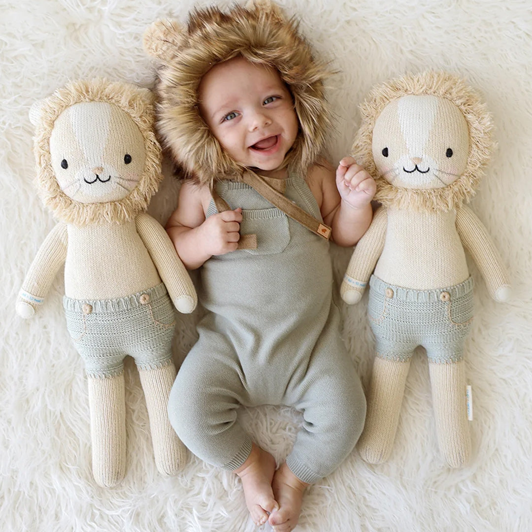 Cuddle Decor Cuddle and Kind Sawyer the Lion lifestyle