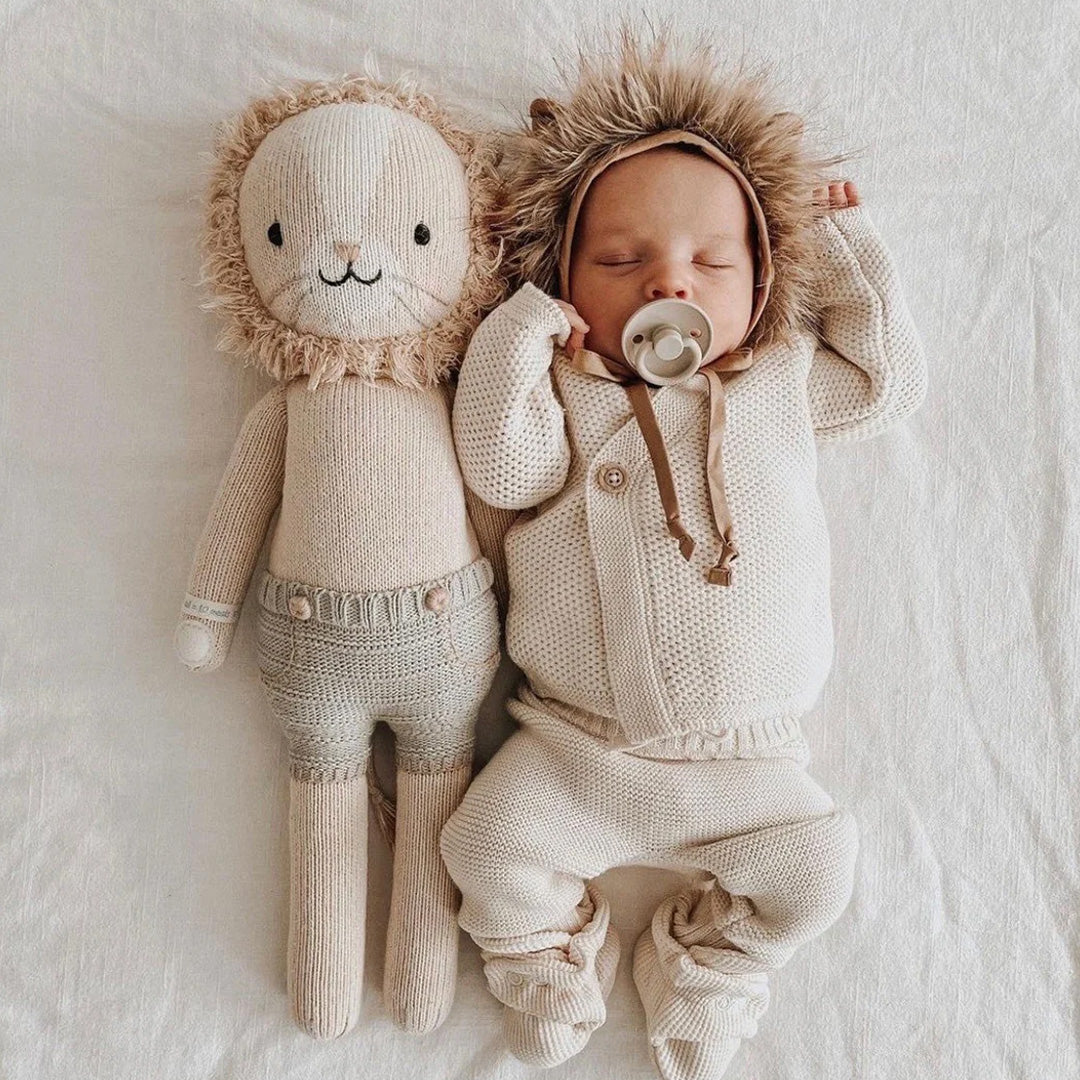 Cuddle Decor Cuddle and Kind Sawyer the Lion lifestyle