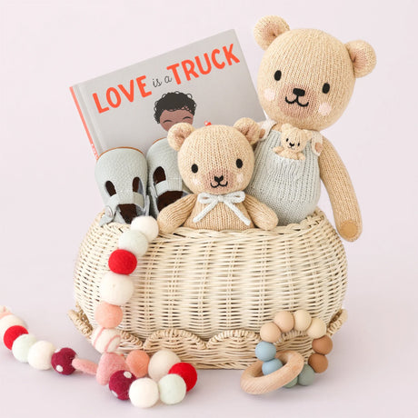 Cuddle Decor Alexander the Honey Bear by Cuddle+Kind set