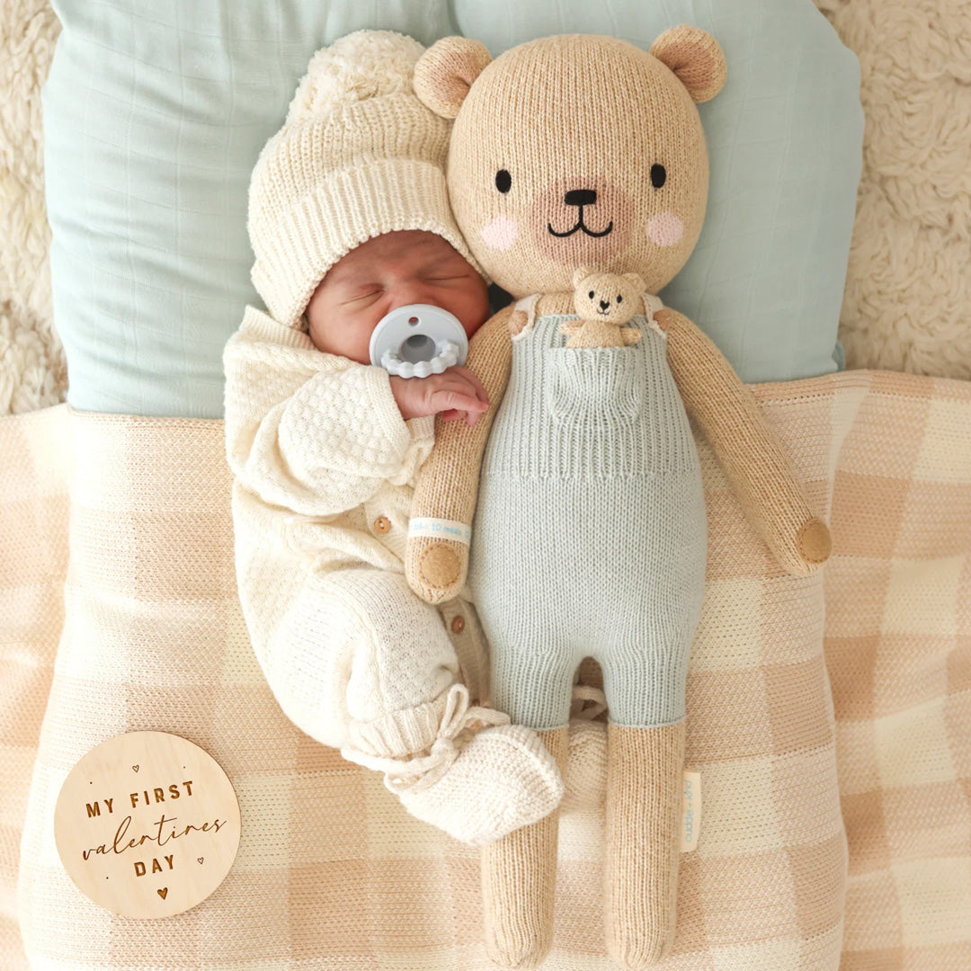 Cuddle Decor Alexander the Honey Bear by Cuddle+Kind lifestyle