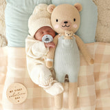 Cuddle Decor Alexander the Honey Bear by Cuddle+Kind lifestyle