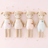 Cuddle Decor Cuddle Kind Ava the Cow Lavender set