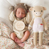 Cuddle Decor Cuddle Kind Ava the Cow Lavender lifestyle