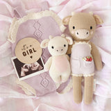 Cuddle Decor Cuddle Kind Ava the Cow Lavender lifestyle