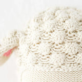 Cuddle Decor Avery the Lamb by Cuddle+Kind front close up