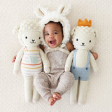 Cuddle Decor Avery the Lamb by Cuddle+Kind front lifestyle 3