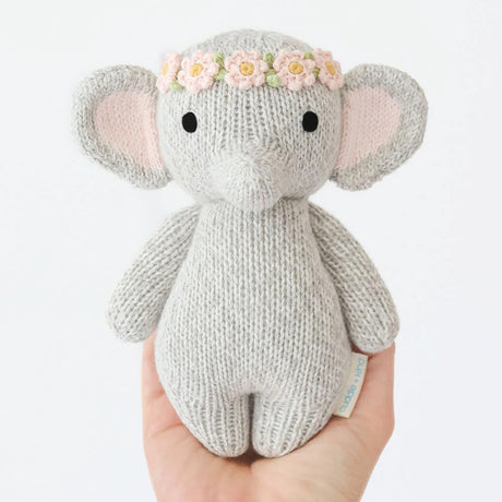 Cuddle Kind Baby Elephant Blush Floral 4